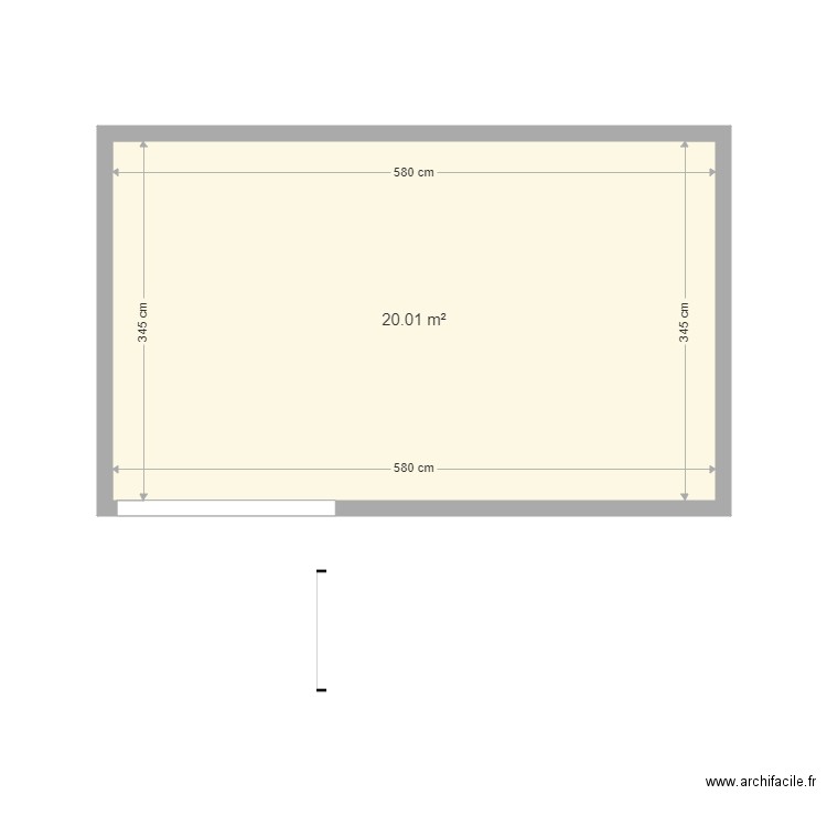 abris. Plan de 0 pièce et 0 m2