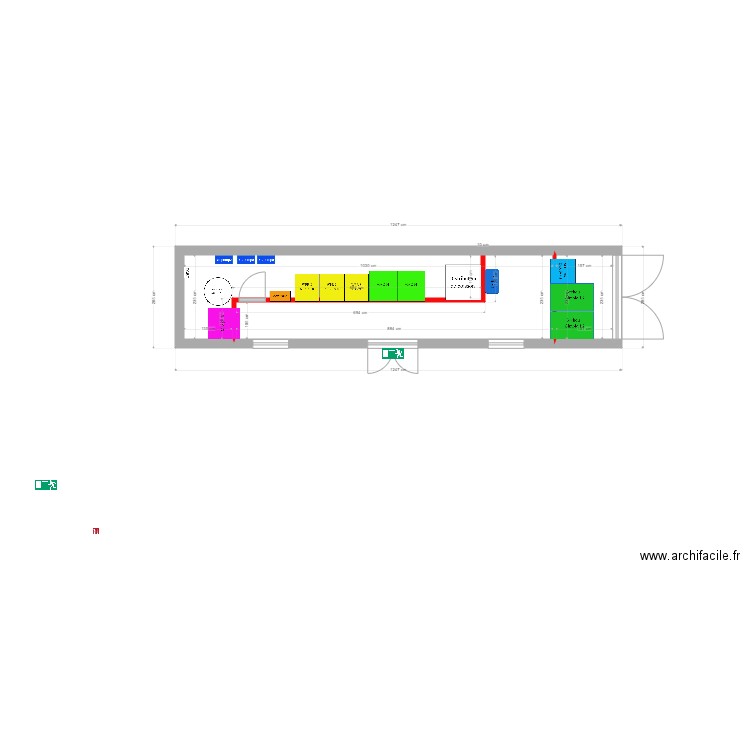 CONTAINER LAVERIE EMILE LAURENCE ST2P. Plan de 0 pièce et 0 m2