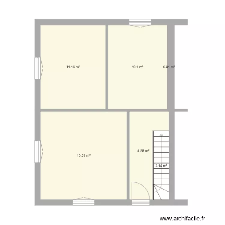 MAISON EPINAL. Plan de 