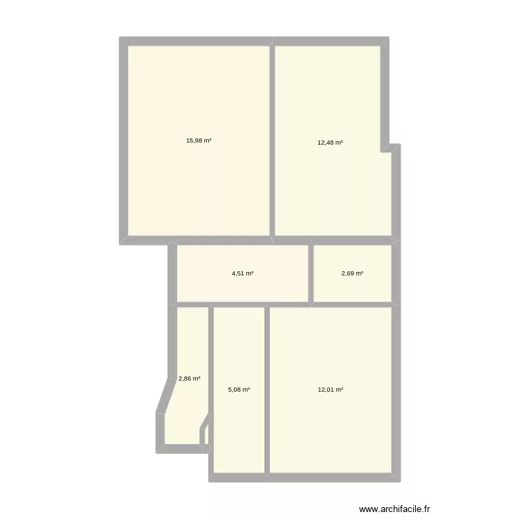 Neuilly projet 1. Plan de 