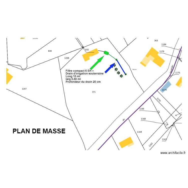 eyraud. Plan de 0 pièce et 0 m2