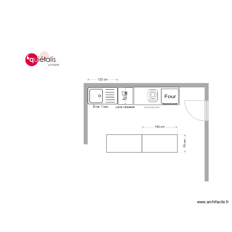 IME PIERREVILLERS. Plan de 