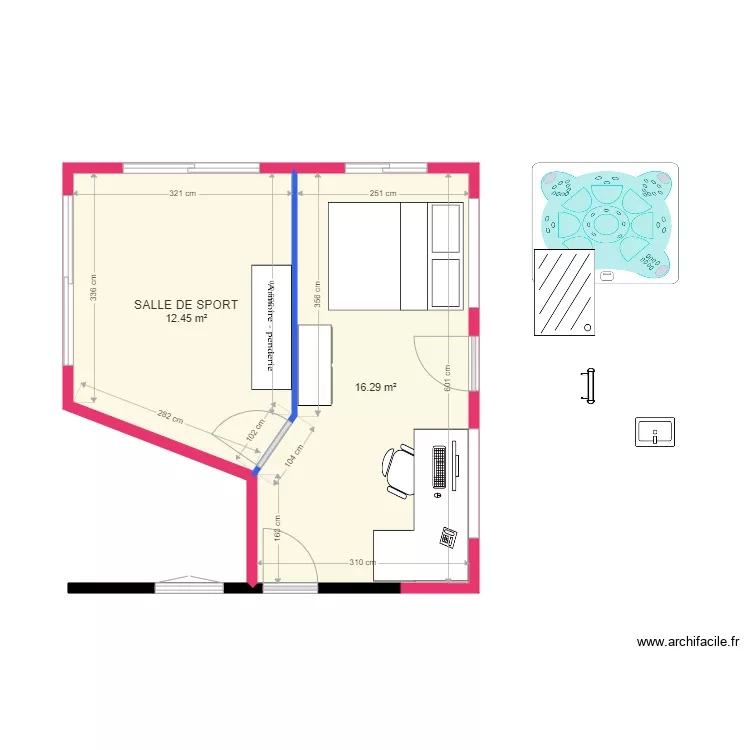 EL AMI MORBIER. Plan de 