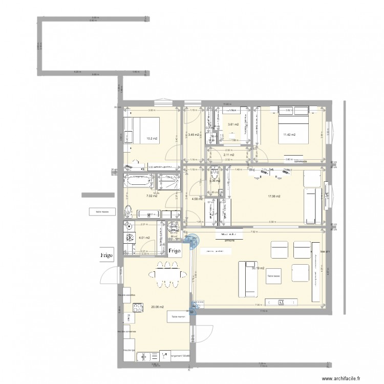 maison43. Plan de 0 pièce et 0 m2