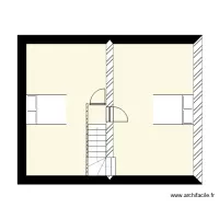 Maison mitoyenne 2 &eacute;tage comble