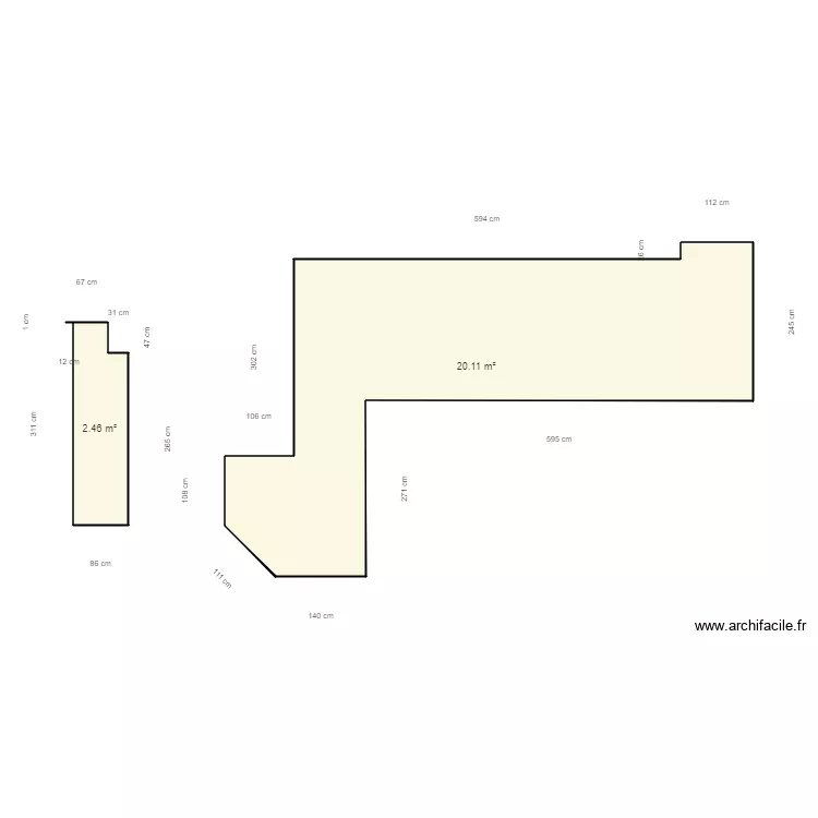 Galland. Plan de 