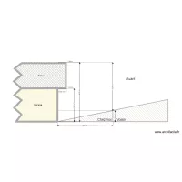 Toiture garage avant