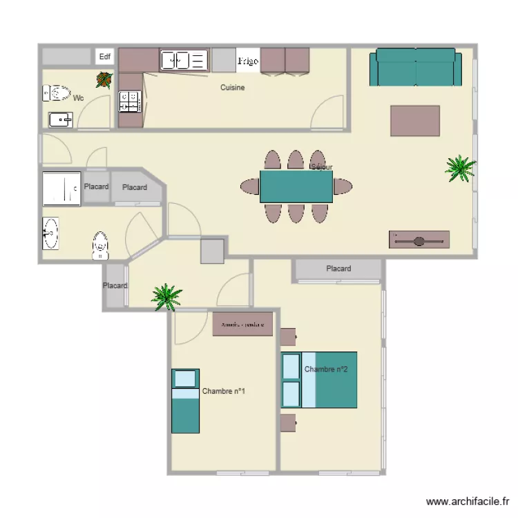 Caillavet projet. Plan de Caillavet projet. Plan de