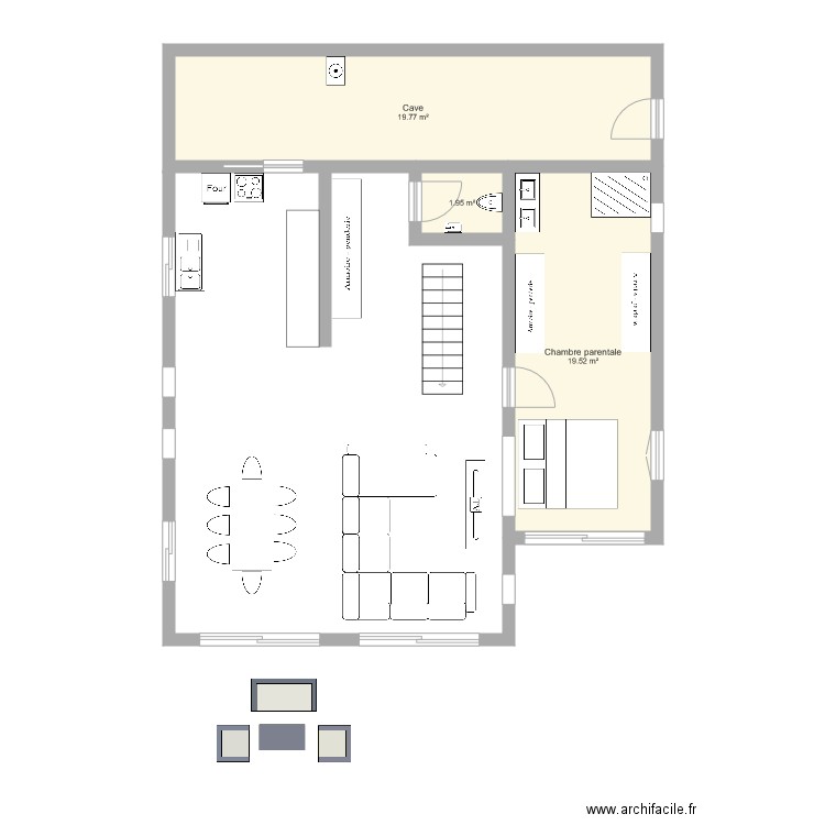 Maison MFC 2. Plan de 0 pièce et 0 m2
