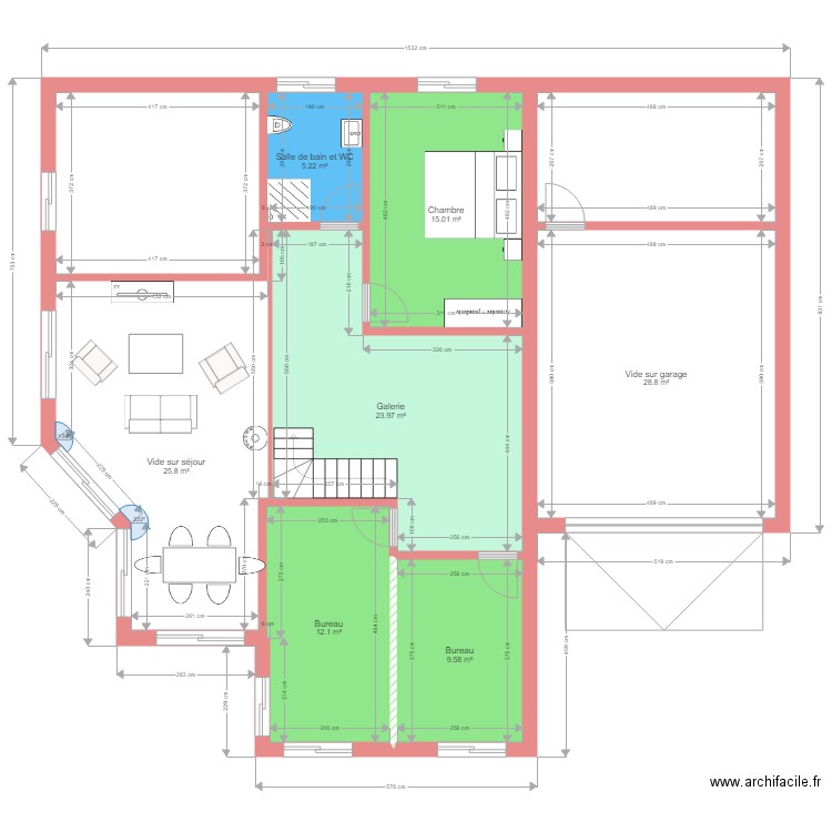 NoirmontEtage9. Plan de 0 pièce et 0 m2