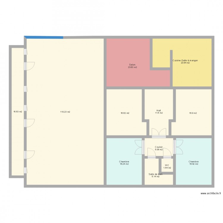 Mams Plan Maison 150m2 env 1. Plan de 0 pièce et 0 m2