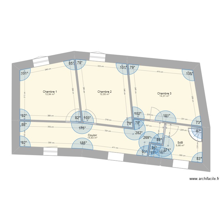 Oncy. Plan de 0 pièce et 0 m2