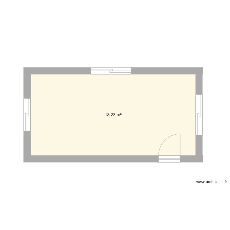 chambre 1 etage. Plan de 0 pièce et 0 m2