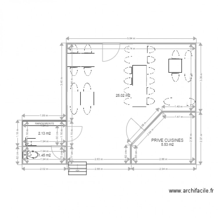 LES CATALPAS RDC. Plan de 0 pièce et 0 m2