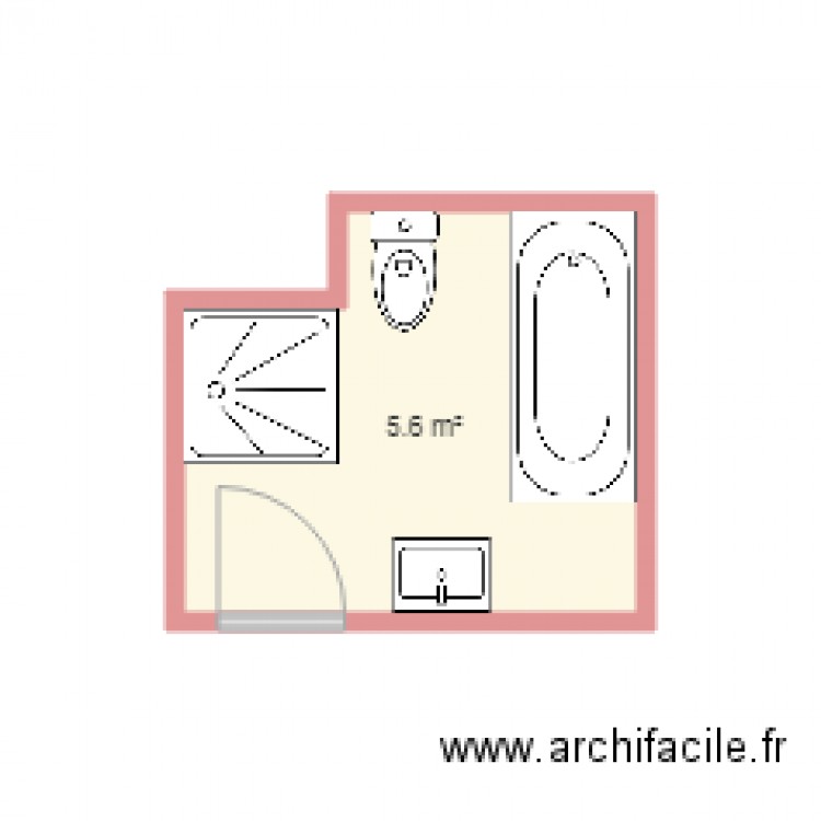 salle de bain summertime. Plan de 0 pièce et 0 m2