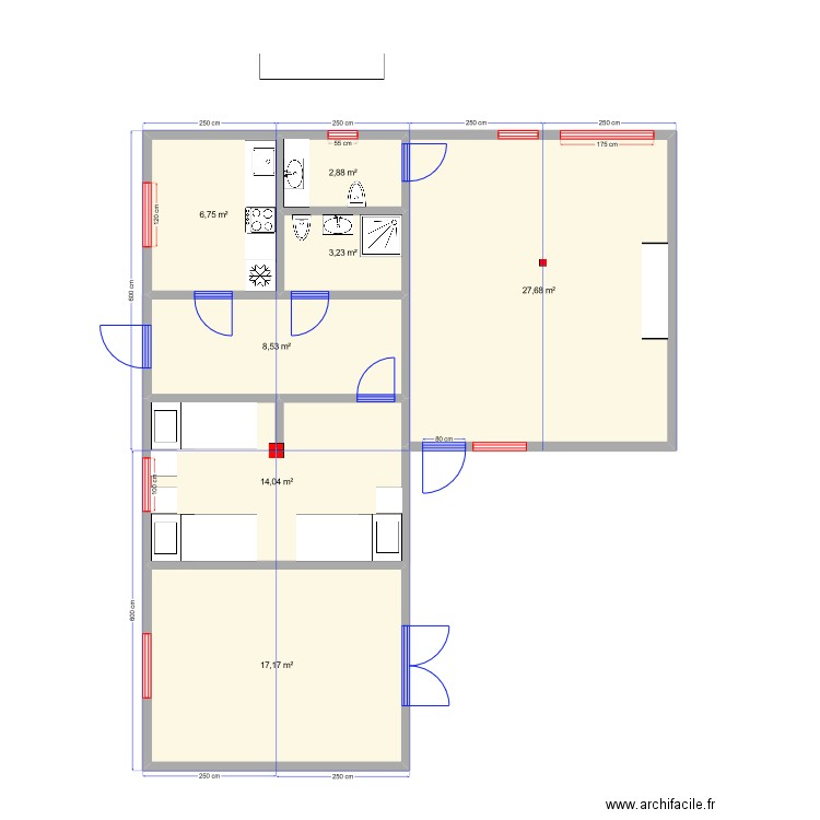 restaurant. Plan de 0 pièce et 0 m2