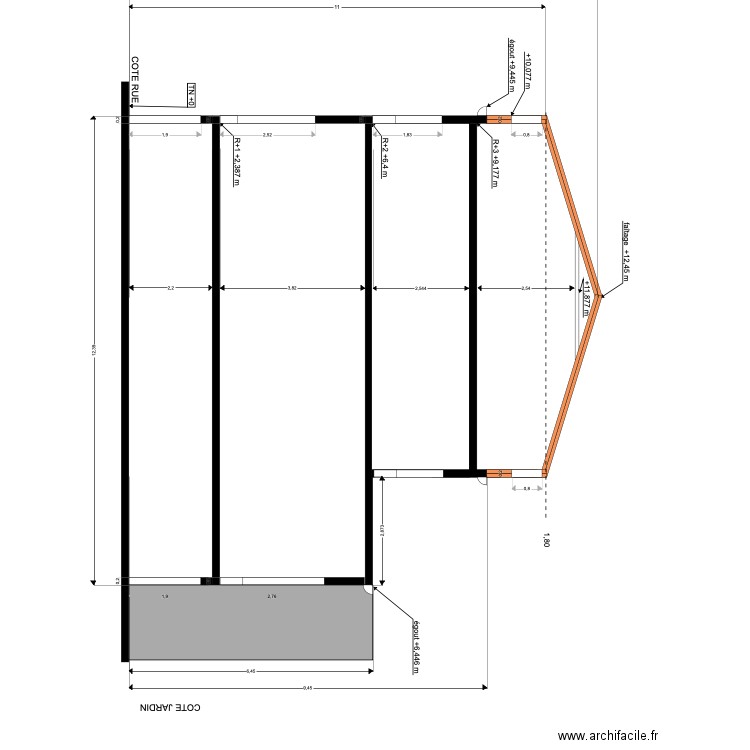 COUPE 2. Plan de 0 pièce et 0 m2