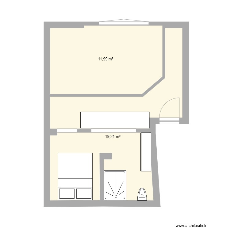 STUDIODUG. Plan de 0 pièce et 0 m2