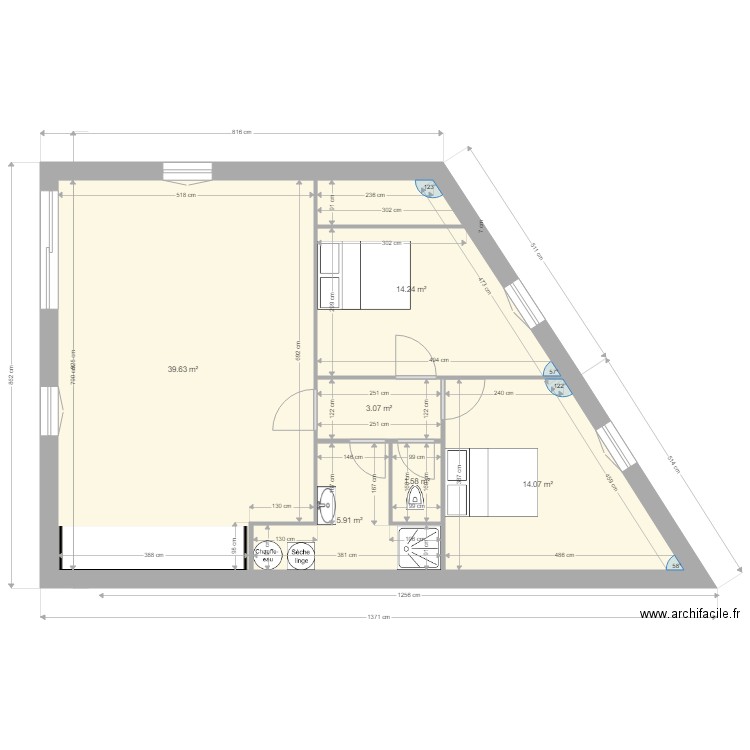 garage2. Plan de 0 pièce et 0 m2