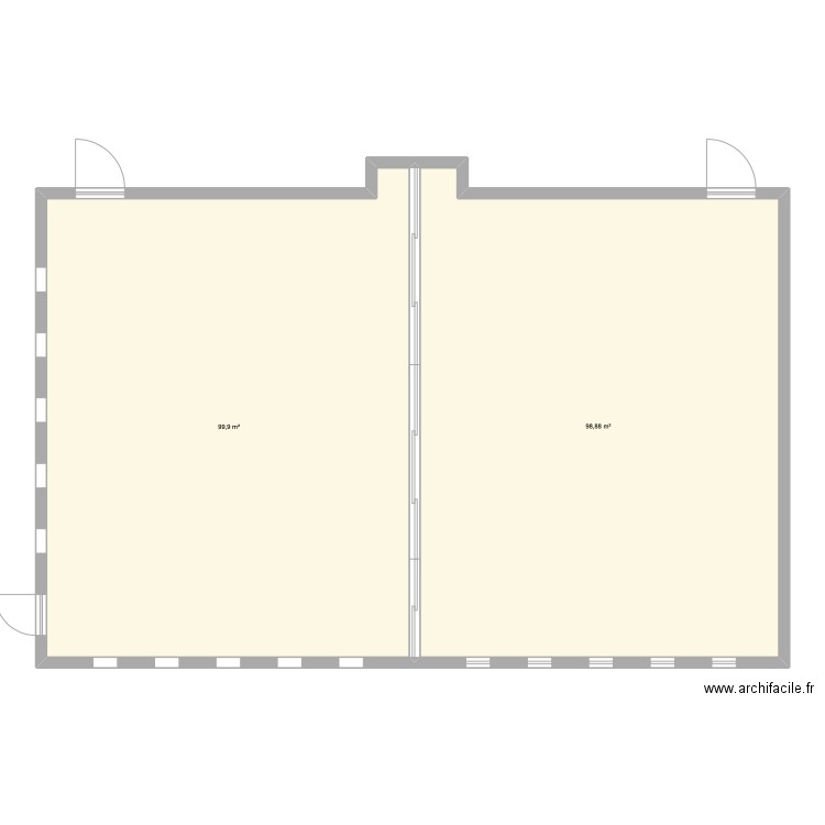acou. Plan de 0 pièce et 0 m2