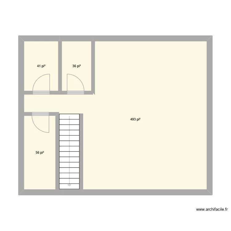 chalet ari. Plan de 4 et 58 m² chalet ari. Plan de 4 et 58 m²