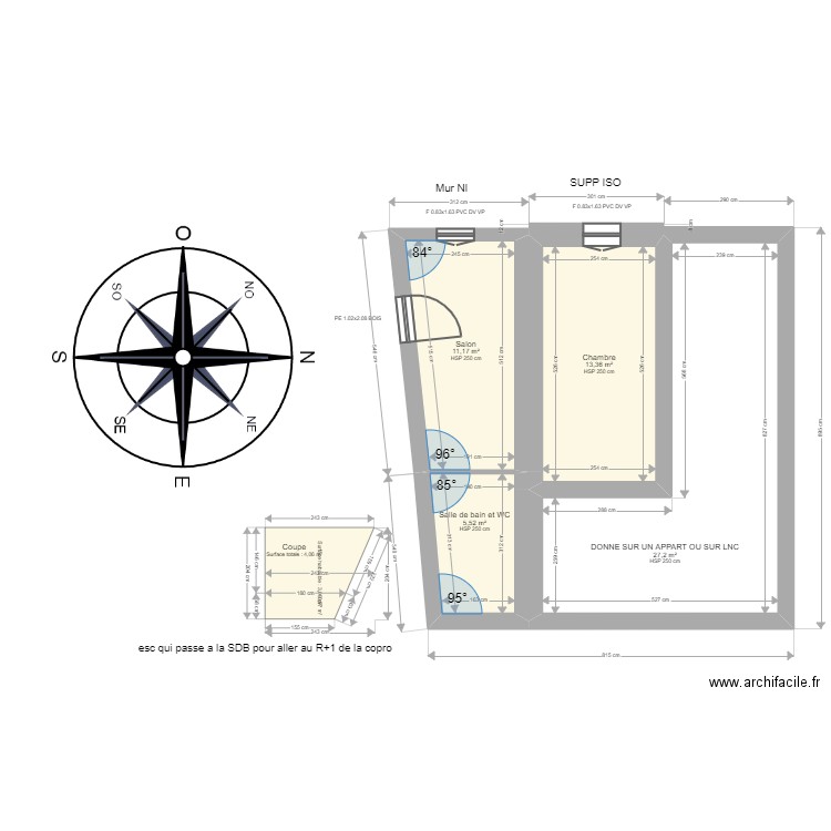 DAVID. Plan de 0 pièce et 0 m2