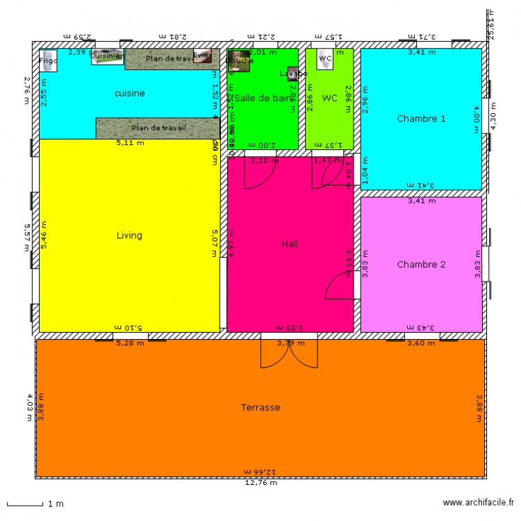 Plan . Plan de 0 pièce et 0 m2