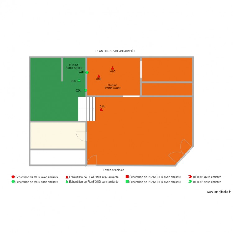 801 RDC. Plan de 0 pièce et 0 m2