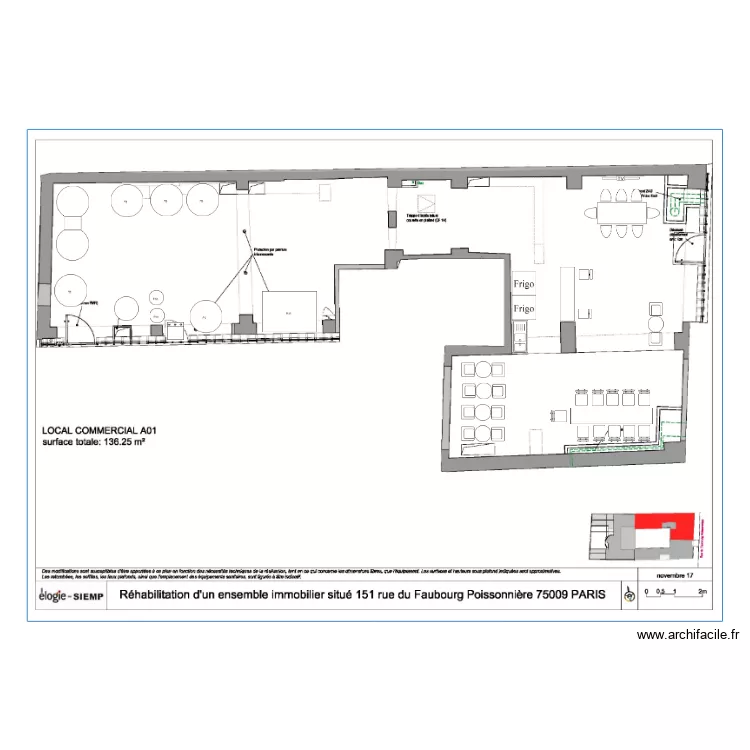 Poissonière. Plan de Poissonière. Plan de