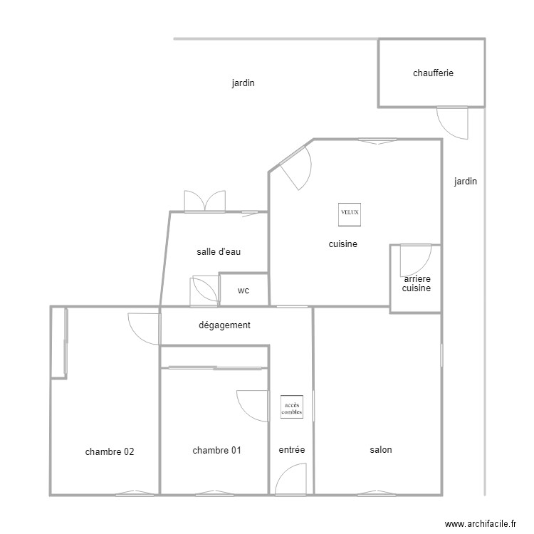 garnoux am. Plan de 0 pièce et 0 m2