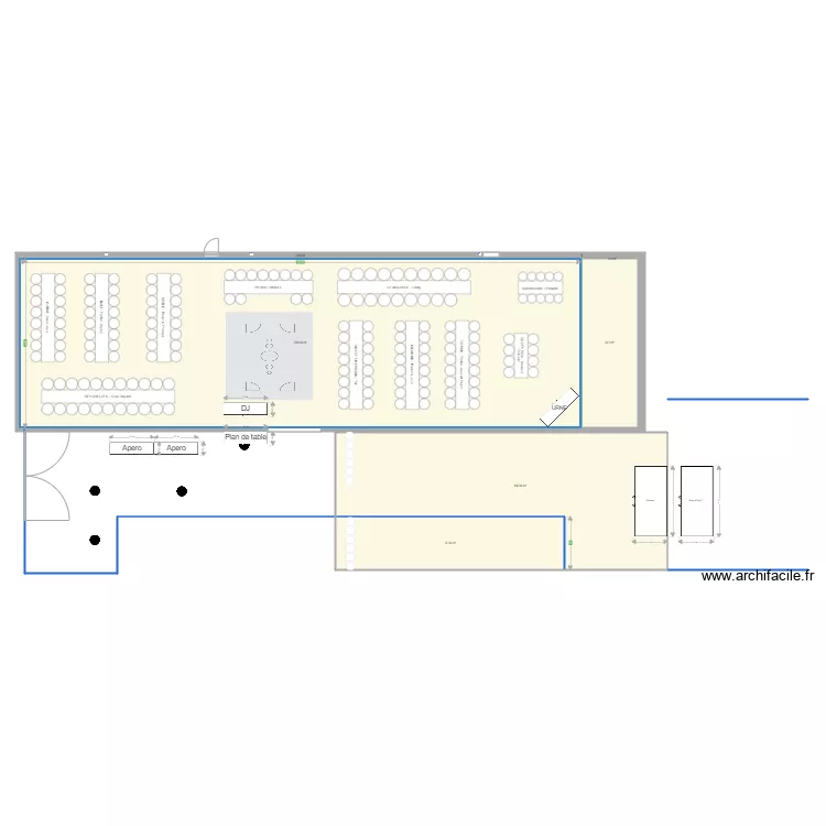 Plan Int&eacute;rieur. Plan de 