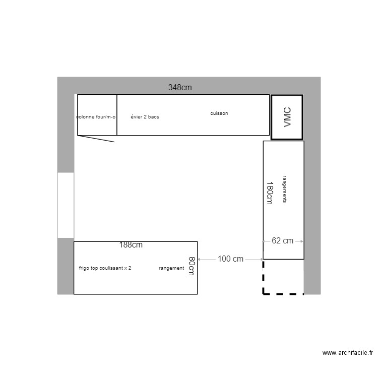 FUCHS. Plan de 0 pièce et 0 m2