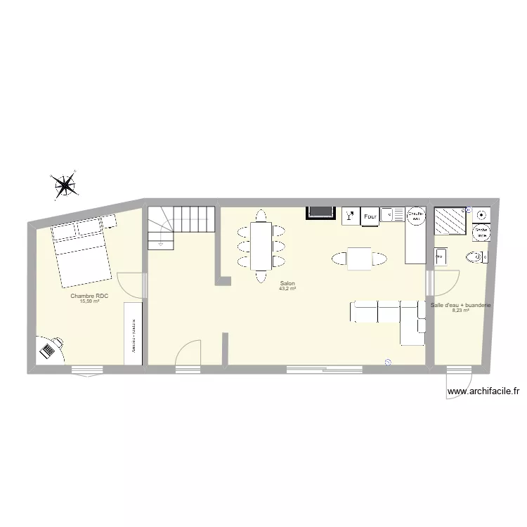 Patis V1 Etienne. Plan de 