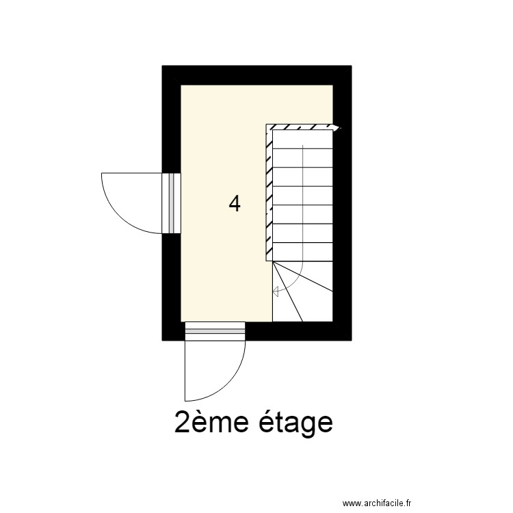 184663 LE SYNDIC SARL. Plan de 0 pièce et 0 m2