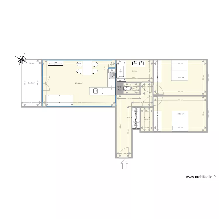 PLAN F3 PARC LUCIE. Plan de PLAN F3 PARC LUCIE. Plan de