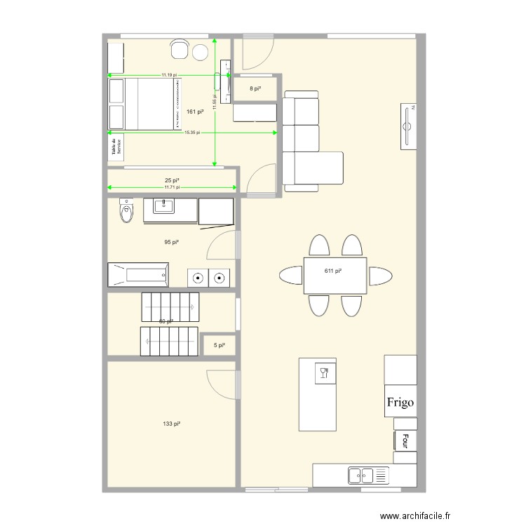 516 option A. Plan de 0 pièce et 0 m2