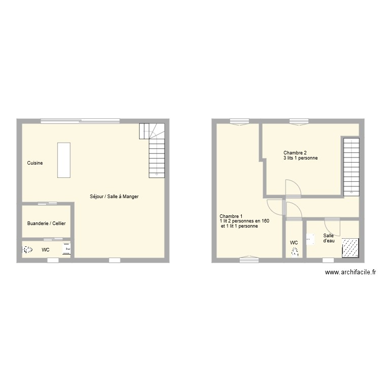 Plan gite 1209. Plan de 0 pièce et 0 m2