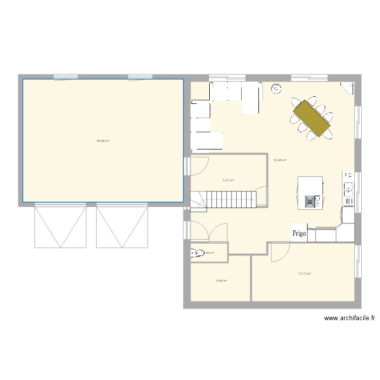 Maison Gueudry 20180428. Plan de 0 pièce et 0 m2