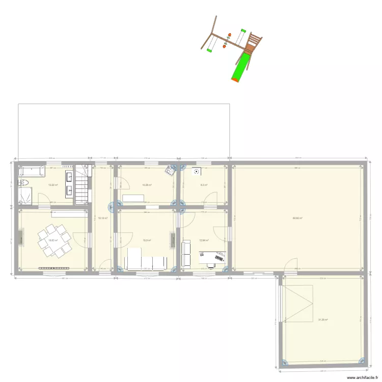 test Etage. Plan de 