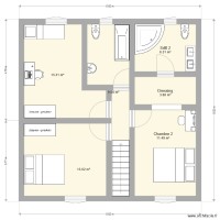 1er étage 3 chambres