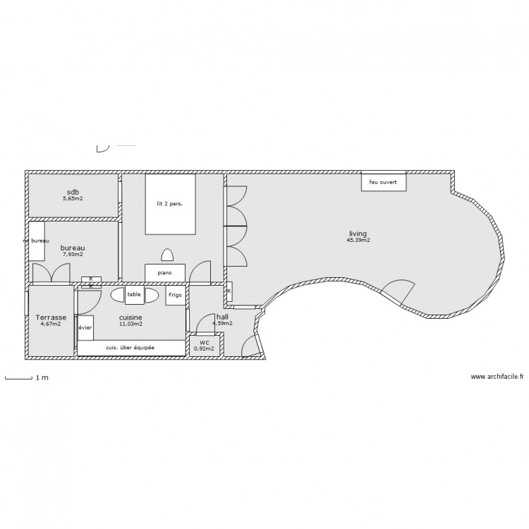 273, Croix Du Feu, transformations. Plan de 0 pièce et 0 m2