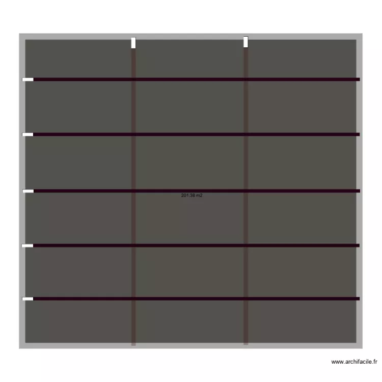 CHARPENTE MAISON POMAREZ. Plan de CHARPENTE MAISON POMAREZ. Plan de