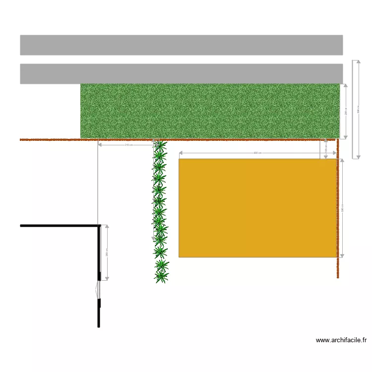 Mezos jardin 1. Plan de 