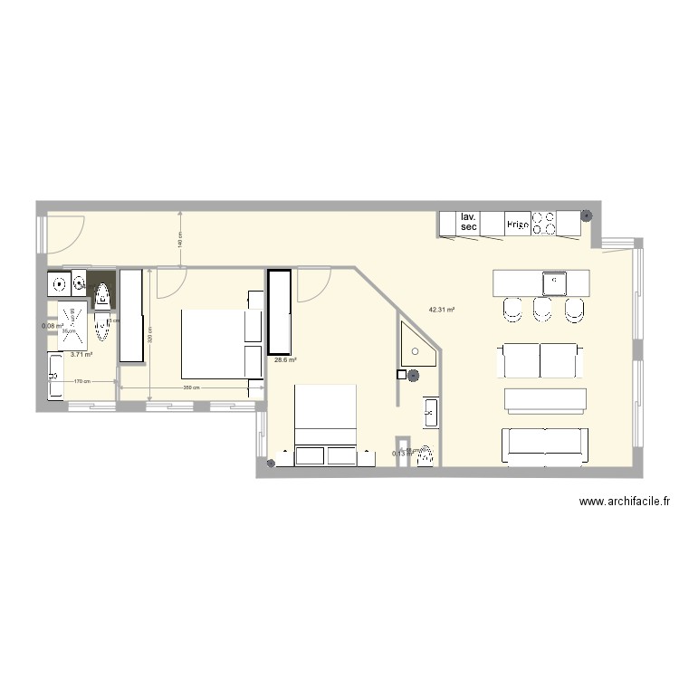  jorje juan 21 opcion 13. Plan de 0 pièce et 0 m2