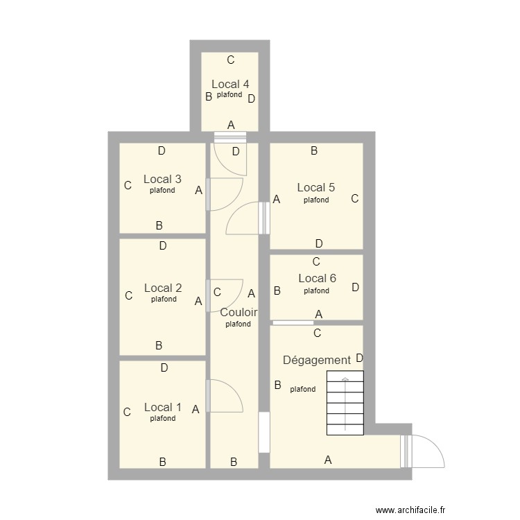 Sous sol  . Plan de 0 pièce et 0 m2