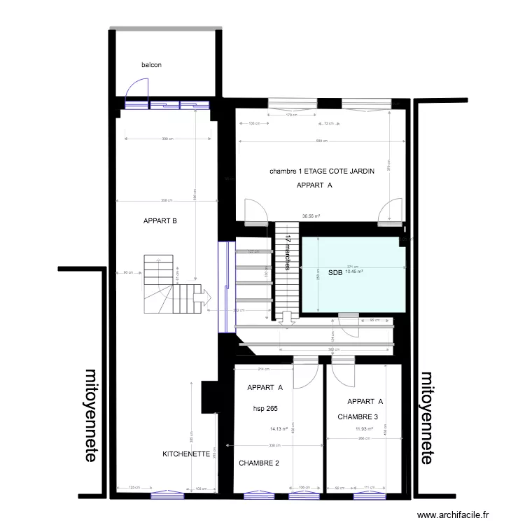 HOERNER ETAGE REVU FINAL . Plan de 