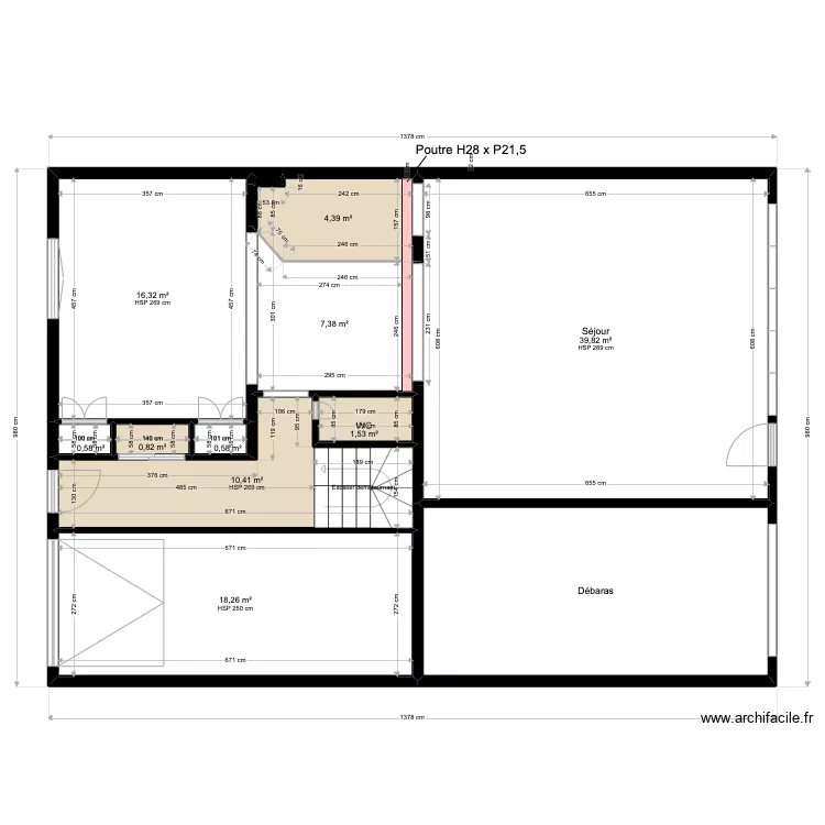 Romain Anne So projet. Plan de 