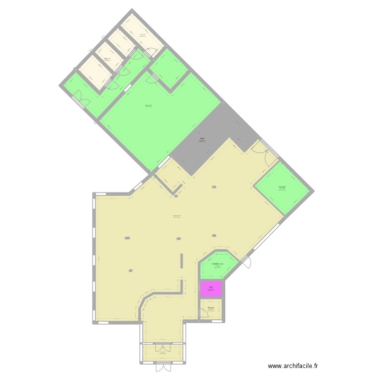 LYFE PREGO. Plan de 10 pièces et 371 m2