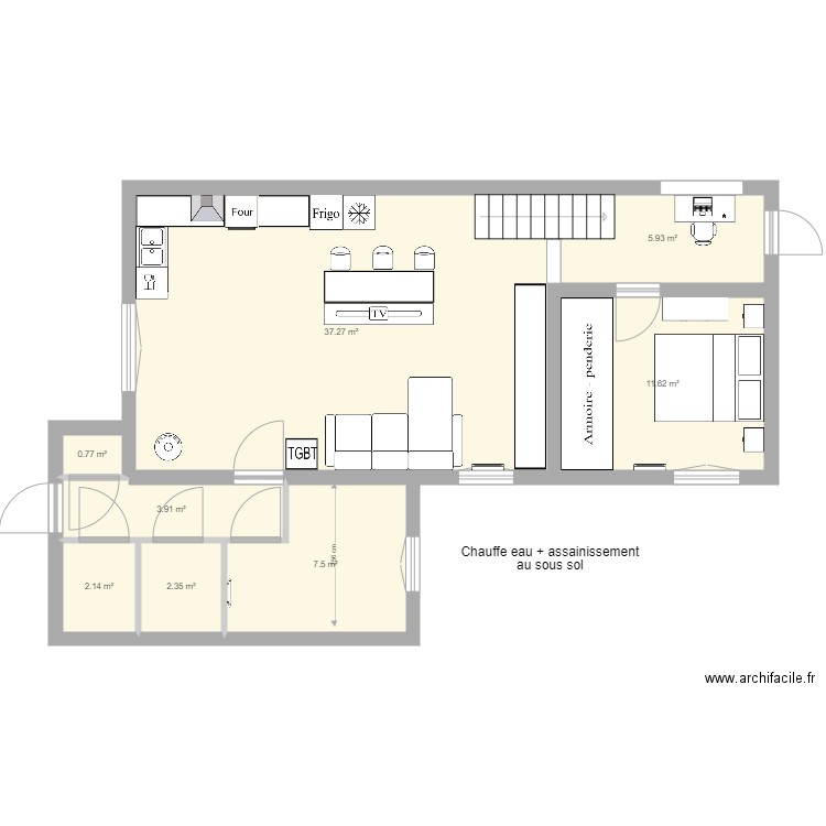 Sécheras V5 bis. Plan de 0 pièce et 0 m2