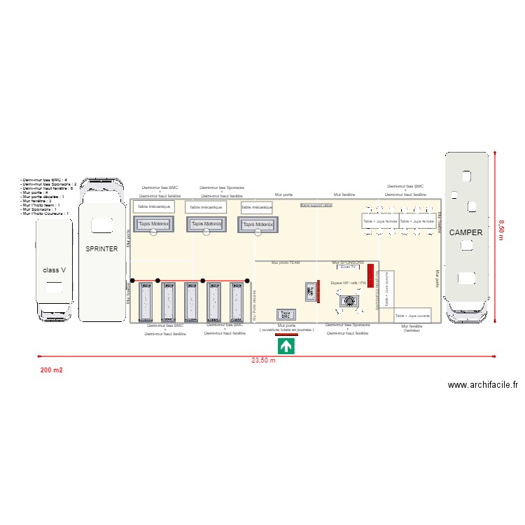 V2 WORLD CUP. Plan de 0 pièce et 0 m2